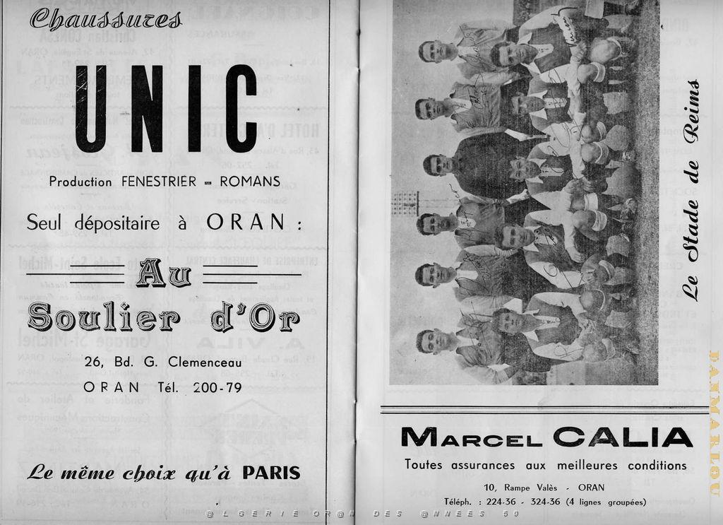 ORAN 5 MAI 1957 PLAQUETTE D INAUGURATION DU STADE MUNICIPAL  (14).jpg